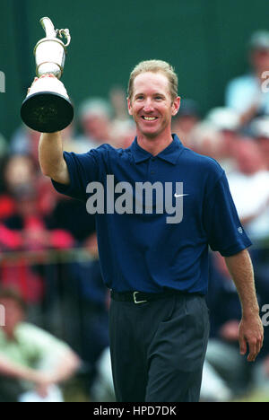 DAVID DUVAL LE RESPONSABLE OPEN 2001 L'OPEN ROYAL LYTHAM & ST ANNES.22 juillet 2001 Banque D'Images