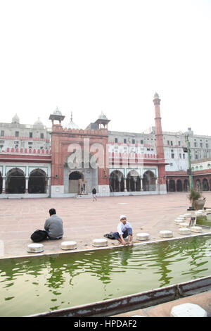 Mosquée Fatehpuri. Chandni Chowk. Old Delhi district. New Delhi. Delhi. Inde (Photo Copyright © par Saji Maramon) Banque D'Images