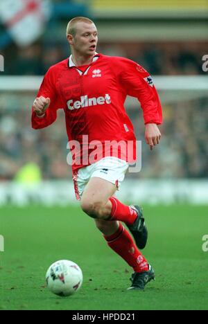 PHIL STAMP 04 mars 1997 Middlesbrough FC Banque D'Images