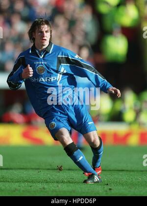 DAVID BECKHAM MANCHESTER UNITED FC 08 mars 1997 Banque D'Images