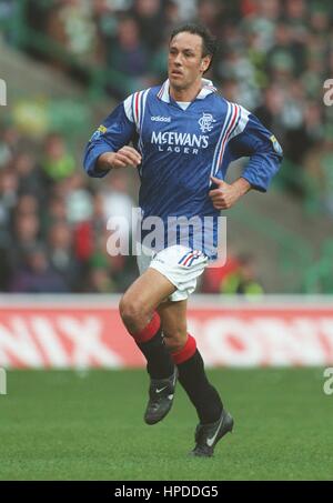 MARK HATELEY Glasgow Rangers FC 18 mars 1997 Banque D'Images