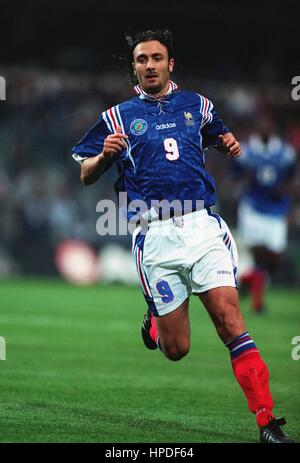 CHRISTOPHE DUGARRY FRANCE & AC Milan 13 juin 1997 Banque D'Images