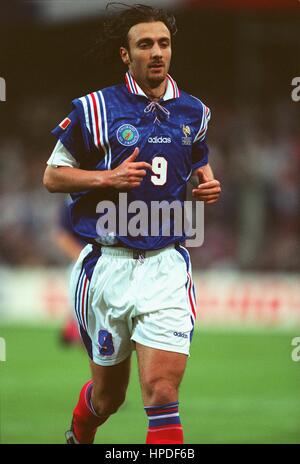 CHRISTOPHE DUGARRY FRANCE & AC Milan 13 juin 1997 Banque D'Images