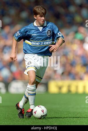 JOHN OSTER Everton FC 11 Août 1997 Banque D'Images