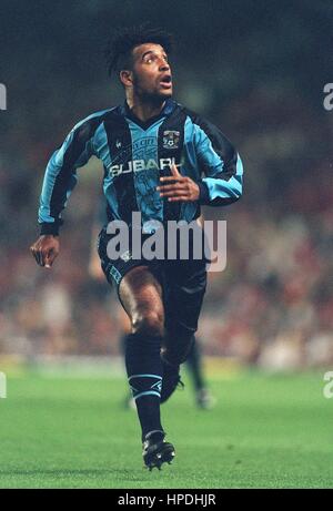 RICHARD SHAW COVENTRY CITY FC 13 Août 1997 Banque D'Images