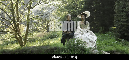 A ROYAL AFFAIR 2012 ZENTROPA ENTERTAINMENTS film avec Alicia Vikander et Mads Mikkelsen Banque D'Images