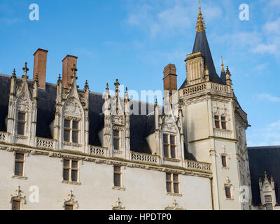 Le Château des Ducs de Bretagne, Nantes, France Banque D'Images