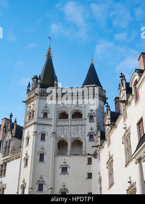 Le Château des Ducs de Bretagne, Nantes, France Banque D'Images