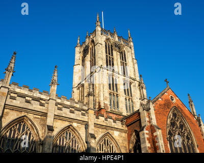 Église paroissiale de Sainte Trinité Yorkshire Angleterre Hull Banque D'Images