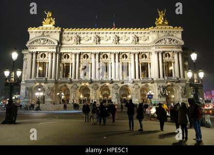 L'opéra, l'Opéra National de Paris, Académie Nationale de Musique, Palais Garnier, Paris, France Banque D'Images