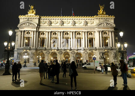 L'opéra, l'Opéra National de Paris, Académie Nationale de Musique, Palais Garnier, Paris, France Banque D'Images