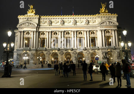 L'opéra, l'Opéra National de Paris, Académie Nationale de Musique, Palais Garnier, Paris, France Banque D'Images