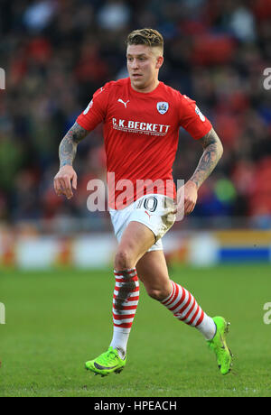 Barnsley's George Moncur Banque D'Images