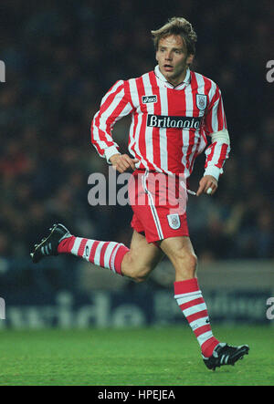 LARUS SIGURDSSON Stoke City FC 23 Octobre 1997 Banque D'Images