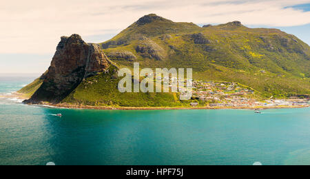 Le paysage pittoresque de Hout Bay, près du Cap, en Afrique du Sud Banque D'Images