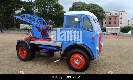 Albion Chieftain camion garé sur la console de récupération Banque D'Images