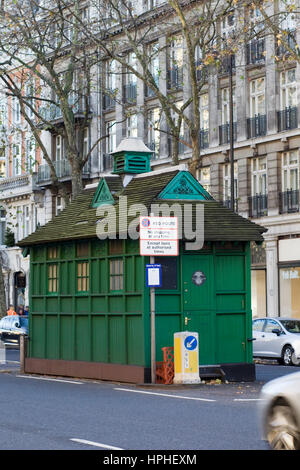 Le centre de Londres et de logement des cabmans taxi café Thurloe Place Londres Banque D'Images