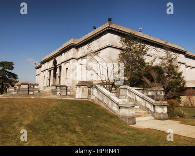 Rochester, New York, USA. Février, 22, 2017. Extérieur de la Memorial Art Gallery , une fine art museum à Rochester, New York Banque D'Images