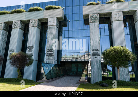 Sad apelacyjny - Cour d'appel en place Krasinski à Varsovie, Pologne Banque D'Images