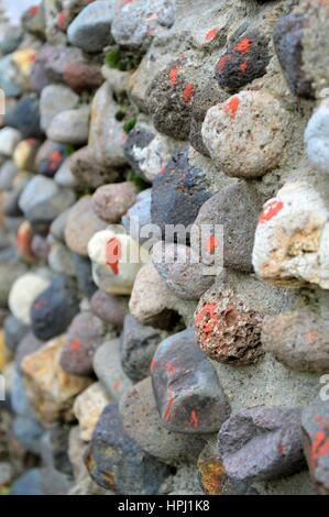 Repéré little rock wall Banque D'Images