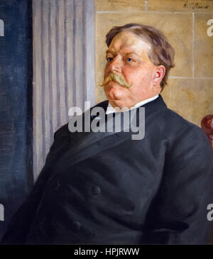 William Howard Taft. Portrait du 27e Président des Etats-Unis, William Howard Taft (1857-1930) par William Valentine Schevill, huile sur toile, c.1910. Banque D'Images