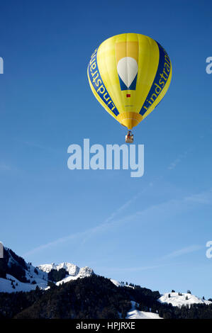 Gruyère : Le Château d'Oex International Balloon Festival / Festival International de Ballons à Château-d'Oex