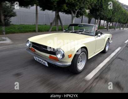 Triumph TR6 (1968-1976) Voiture de sport britannique Banque D'Images