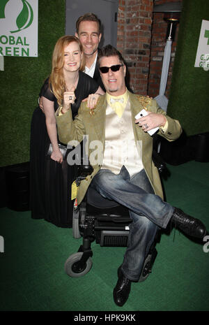 Hollywood, CA. Feb 22, 2017. James Van Der Beek, Kimberly Van Der Beek, invité, au 14e Annual Global Pré Vert fête des Oscars à Hollywood, TAO en Californie le 22 février 2017. Credit : Faye Sadou/media/Alamy Punch Live News Banque D'Images