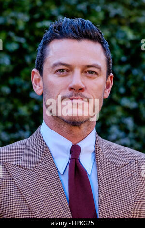 Londres, Royaume-Uni. 23 Février, 2017. Luke Evans assiste à la Disney's 'La Belle et la bête' - UK Lancement le 23/02/2017 à Spencer House, . Les personnes sur la photo : Luke Evans. Photo par : Julie Edwards/Alamy Live News Banque D'Images