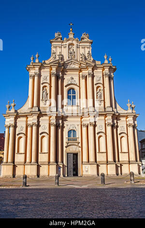 Église de Saint Joseph de Visitationists, Varsovie, Pologne Banque D'Images