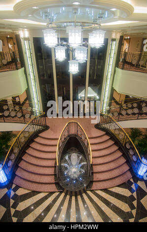 Océanie Marina Escalier Atrium Banque D'Images