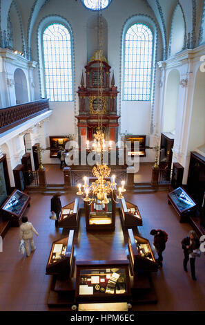 Klausen Synagogue . Musée juif. Quartier Juif Josefov.Prague. République tchèque Banque D'Images