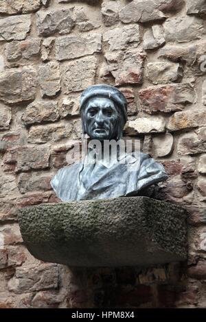 Musée Casa di Dante, Florence, Toscane, Italie © Gazia-Ruggeri/Sintesi/Alamy Stock Photo Banque D'Images