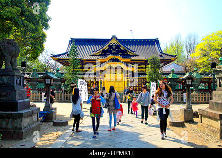 Ueno Toshogu Shrine Shinto Tokyo Japon Banque D'Images