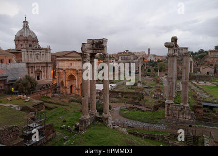 La grande beauté de l'ancienne Rome. Banque D'Images