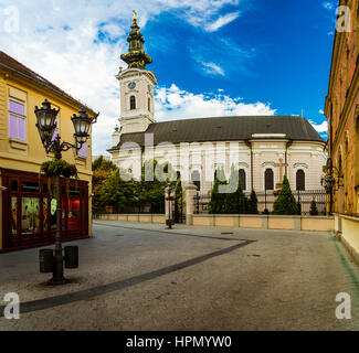 Novi Sad en Serbie Banque D'Images