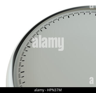 Horloge sans numéros et des flèches Banque D'Images