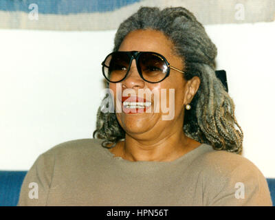 L'écrivain américain Toni Morrison de lauréats du Prix Nobel de littérature 1993 Banque D'Images