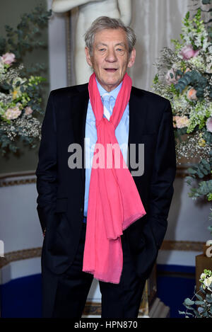 Ian McKellen participant à la beauté et la Bête à l'événement de lancement Spencer House, Londres. Banque D'Images