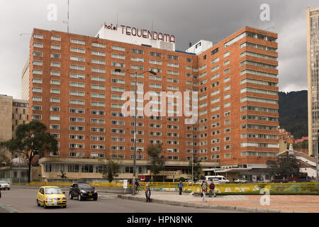 Bogota - Colombie, le 19 janvier. L'hôtel Crowne Plaza Tequendama, un hôtel 5 étoiles situé dans le centre de Bogota, Colombie le 19 janvier 2017. Banque D'Images