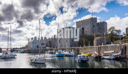 Castle Rushen, Castletown, Île de Man). Banque D'Images