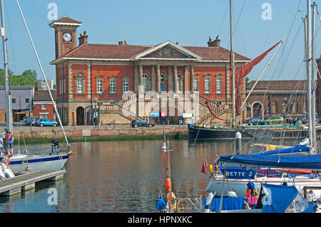 Custom House East Anglia Suffolk Ipswich Angleterre Royaume-Uni Banque D'Images