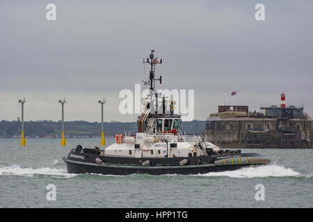 Retour à Bountiful SD Portsmouth Naval Base. Banque D'Images