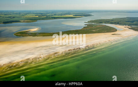 Bodden ou lagunes, réserve naturelle, Darß-Zingst Zingst, chaîne Bodden, Fischland-Zingst, côte de la mer Baltique Banque D'Images