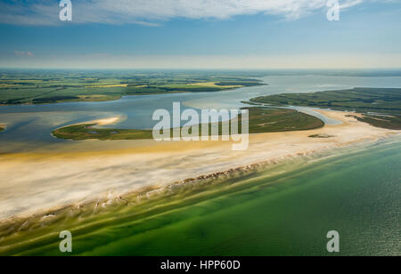 Bodden ou lagunes, réserve naturelle, Darß-Zingst Zingst, chaîne Bodden, Fischland-Zingst, côte de la mer Baltique Banque D'Images