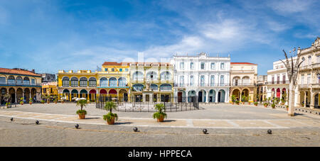 Plaza Vieja - La Havane, Cuba Banque D'Images