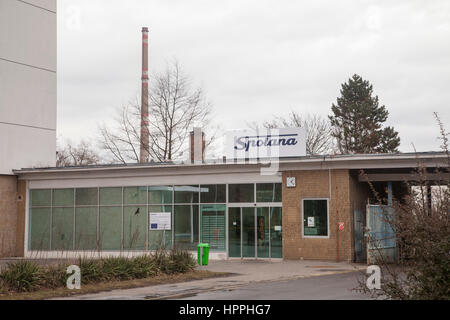 Entreprise / Industrie chimique Spolana en Bohême centrale, en République Tchèque Banque D'Images