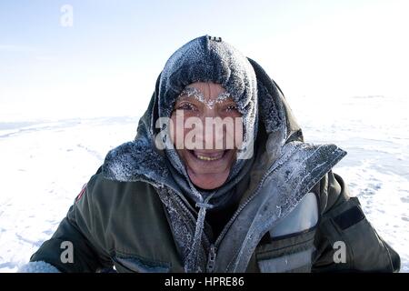 Gjohaven est un territoire inuit dans l'extrême nord du Canada Banque D'Images