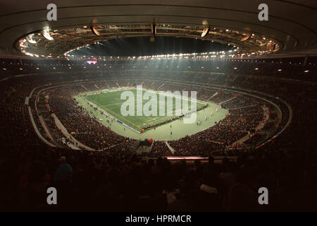 STADE DE FRANCE FRANCE / ESPAGNE 30 Janvier 1998 Banque D'Images