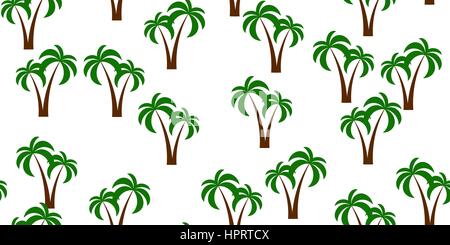 Modèle palm transparente Illustration de Vecteur